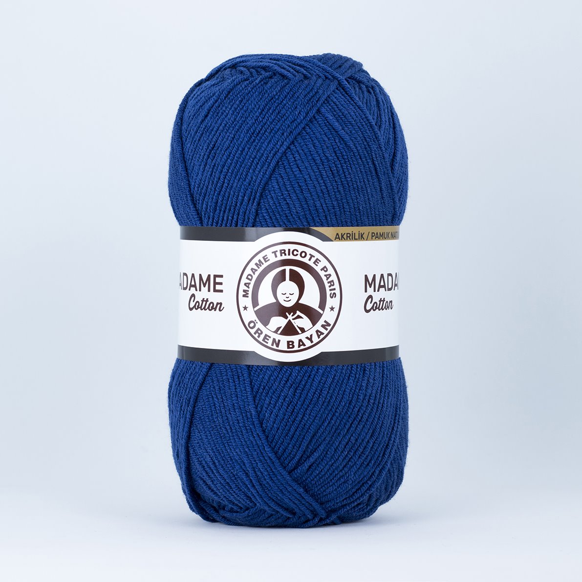 Yumuşak Pamuk Karışımı Örgü İpliği 3x100g – Dört Mevsim Kullanım – Madame Cotton #012