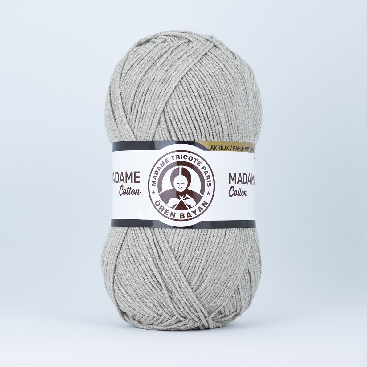 Yumuşak Pamuk Karışımı Örgü İpliği 3x100g – Dört Mevsim Kullanım – Madame Cotton #020
