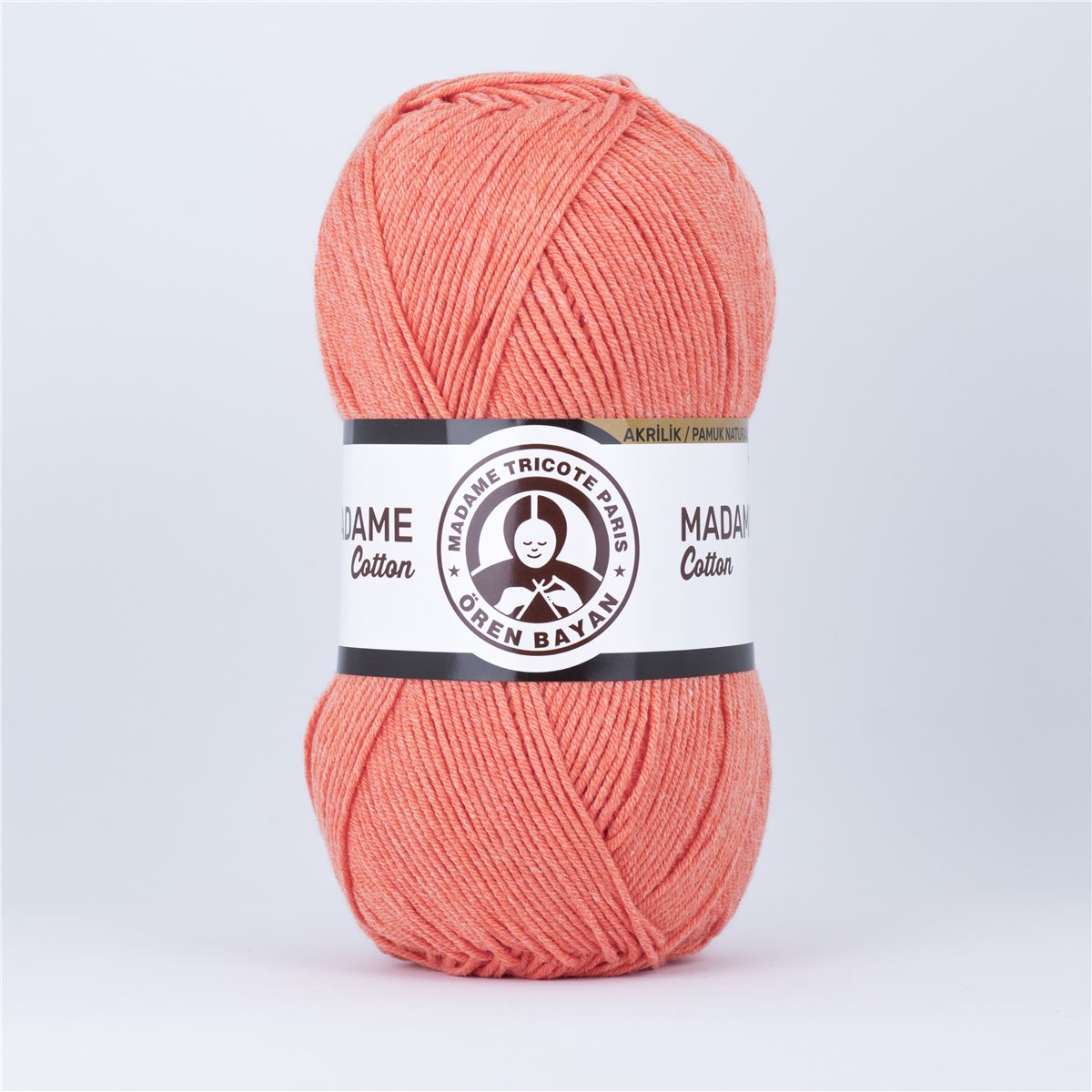 Yumuşak Pamuk Karışımı Örgü İpliği 3x100g – Dört Mevsim Kullanım – Madame Cotton #038