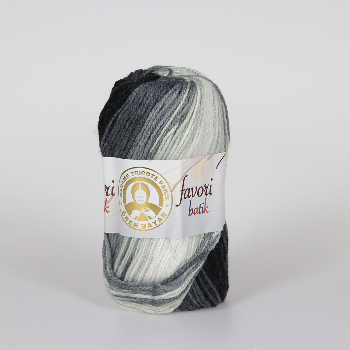 Batik Desenli Tüylenme Karşıtı İplik 5x100g – Yumuşak Doku – Favori Batik #904