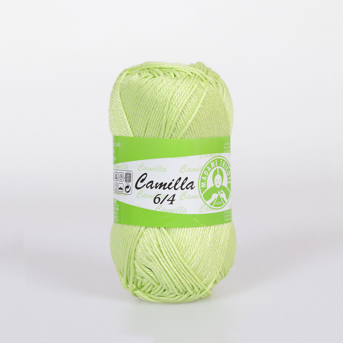 İnce ve Parlak Pamuklu Örgü İpliği 5x50g – Merserize – Camilla #5329