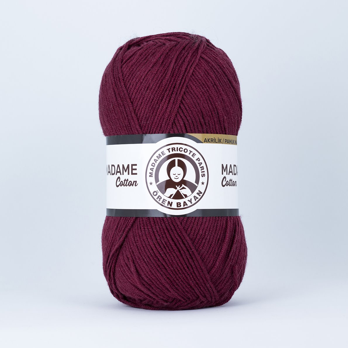 Yumuşak Pamuk Karışımı Örgü İpliği 3x100g – Dört Mevsim Kullanım – Madame Cotton #010