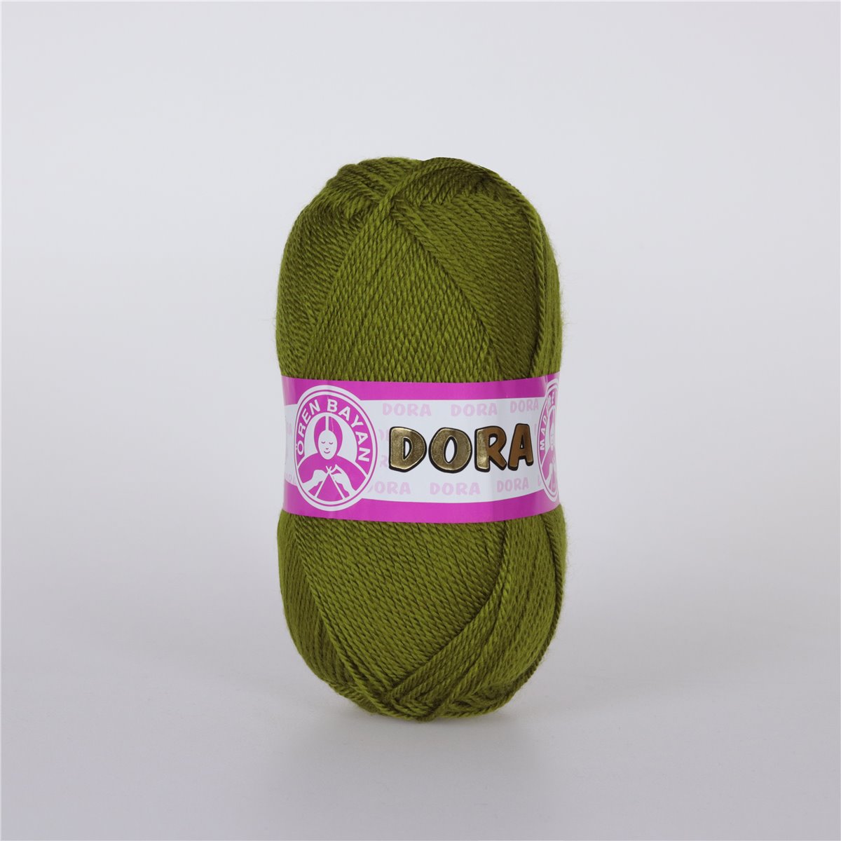 Canlı Renkli Örgü İpliği 3x100g – Kolay Kullanım – Dora #076