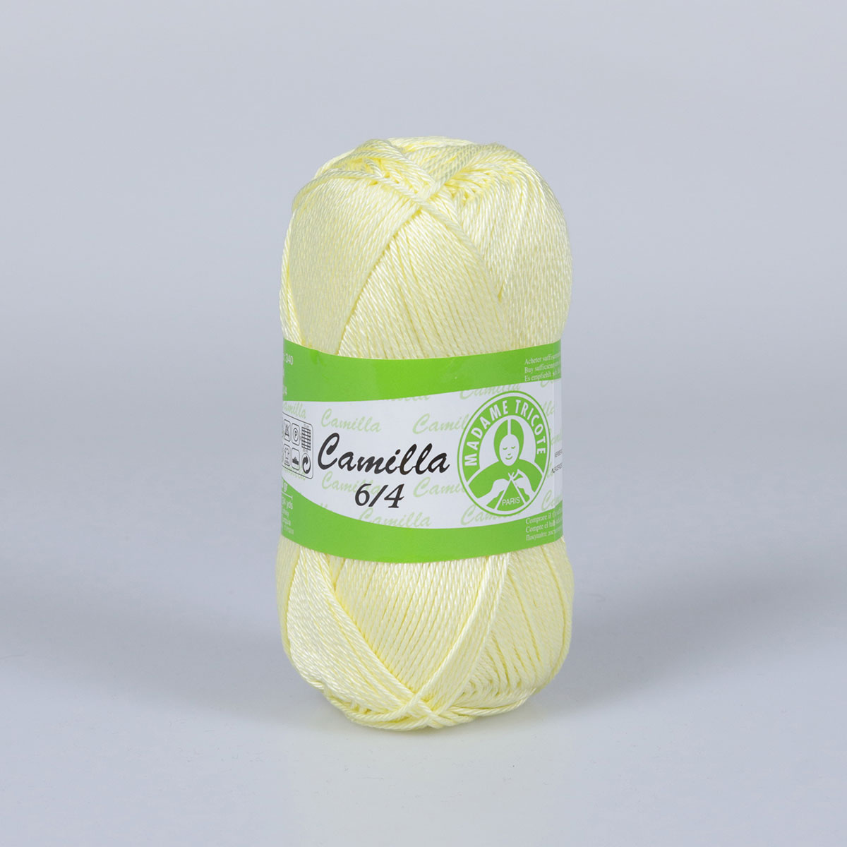 İnce ve Parlak Pamuklu Örgü İpliği 5x50g – Merserize – Camilla #5047