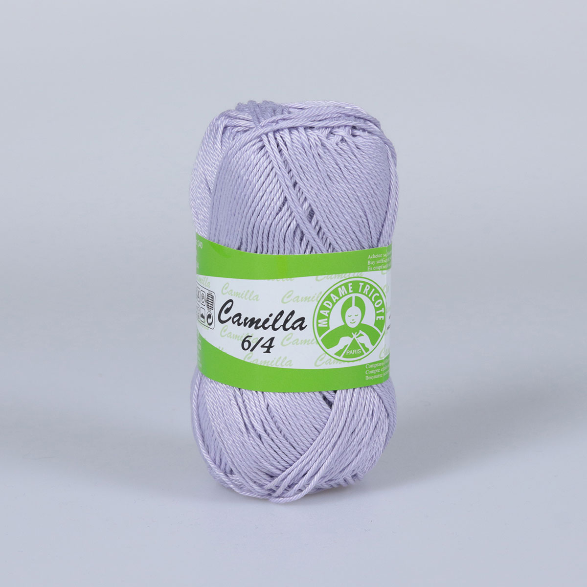 İnce ve Parlak Pamuklu Örgü İpliği 5x50g – Merserize – Camilla #5316