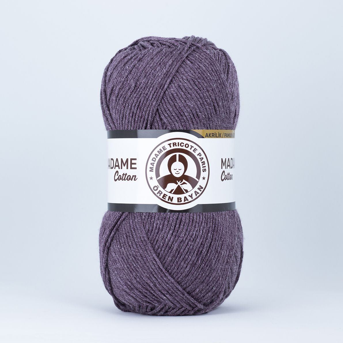 Yumuşak Pamuk Karışımı Örgü İpliği 3x100g – Dört Mevsim Kullanım – Madame Cotton #045