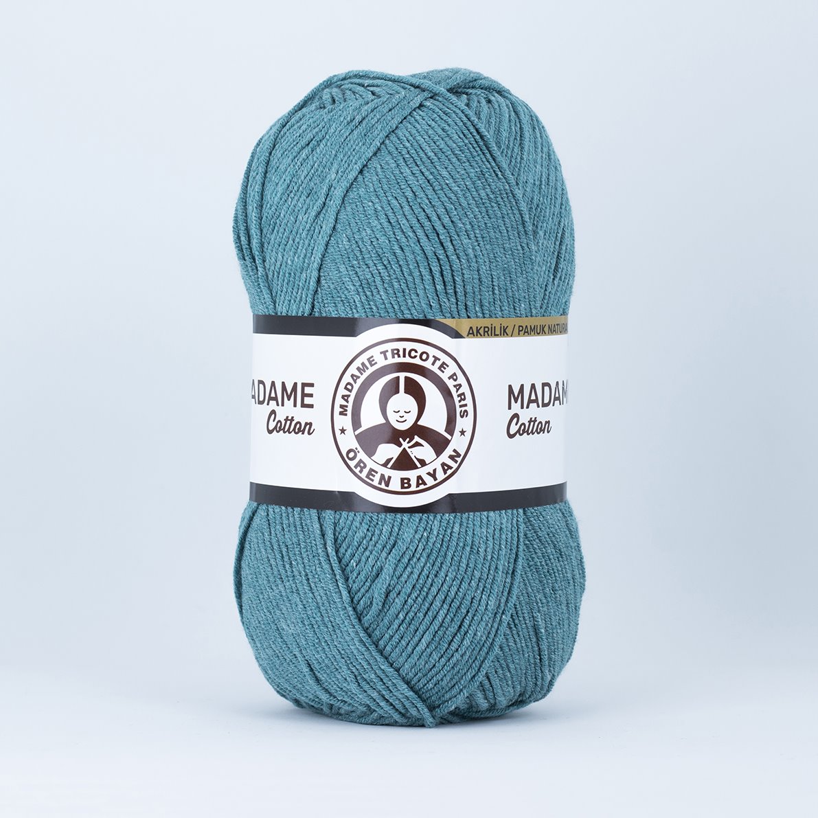 Yumuşak Pamuk Karışımı Örgü İpliği 3x100g – Dört Mevsim Kullanım – Madame Cotton #015