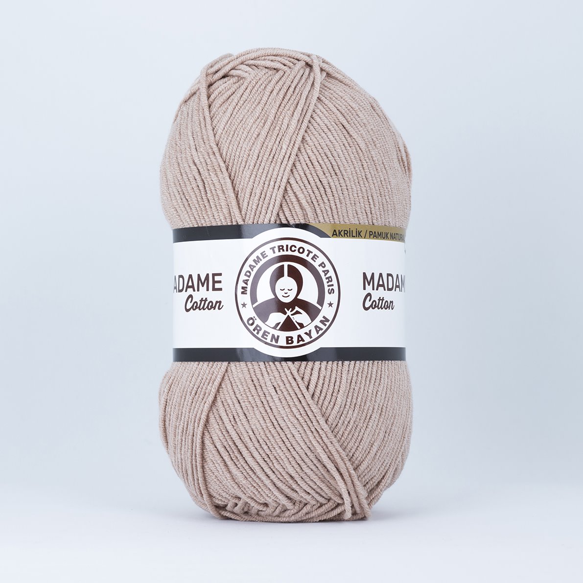Yumuşak Pamuk Karışımı Örgü İpliği 3x100g – Dört Mevsim Kullanım – Madame Cotton #032