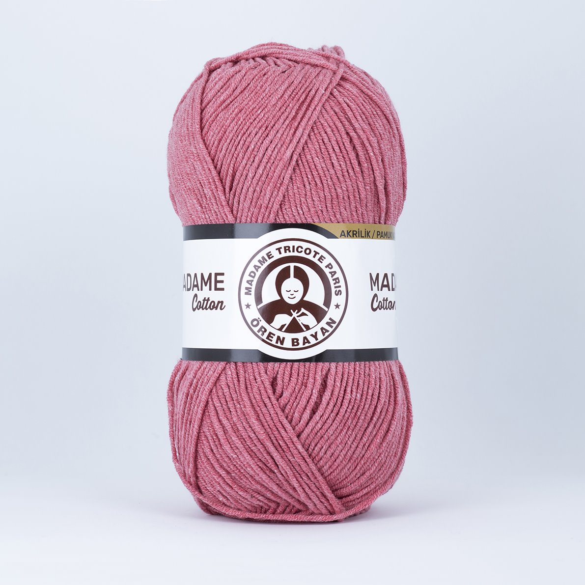 Yumuşak Pamuk Karışımı Örgü İpliği 3x100g – Dört Mevsim Kullanım – Madame Cotton #008