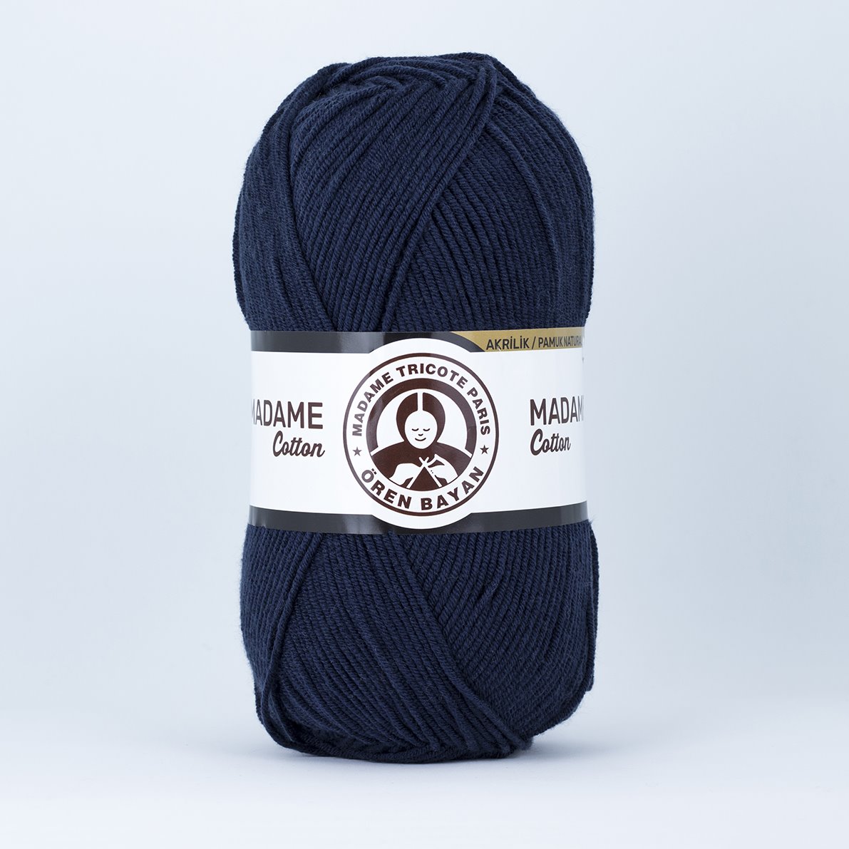 Yumuşak Pamuk Karışımı Örgü İpliği 3x100g – Dört Mevsim Kullanım – Madame Cotton #011