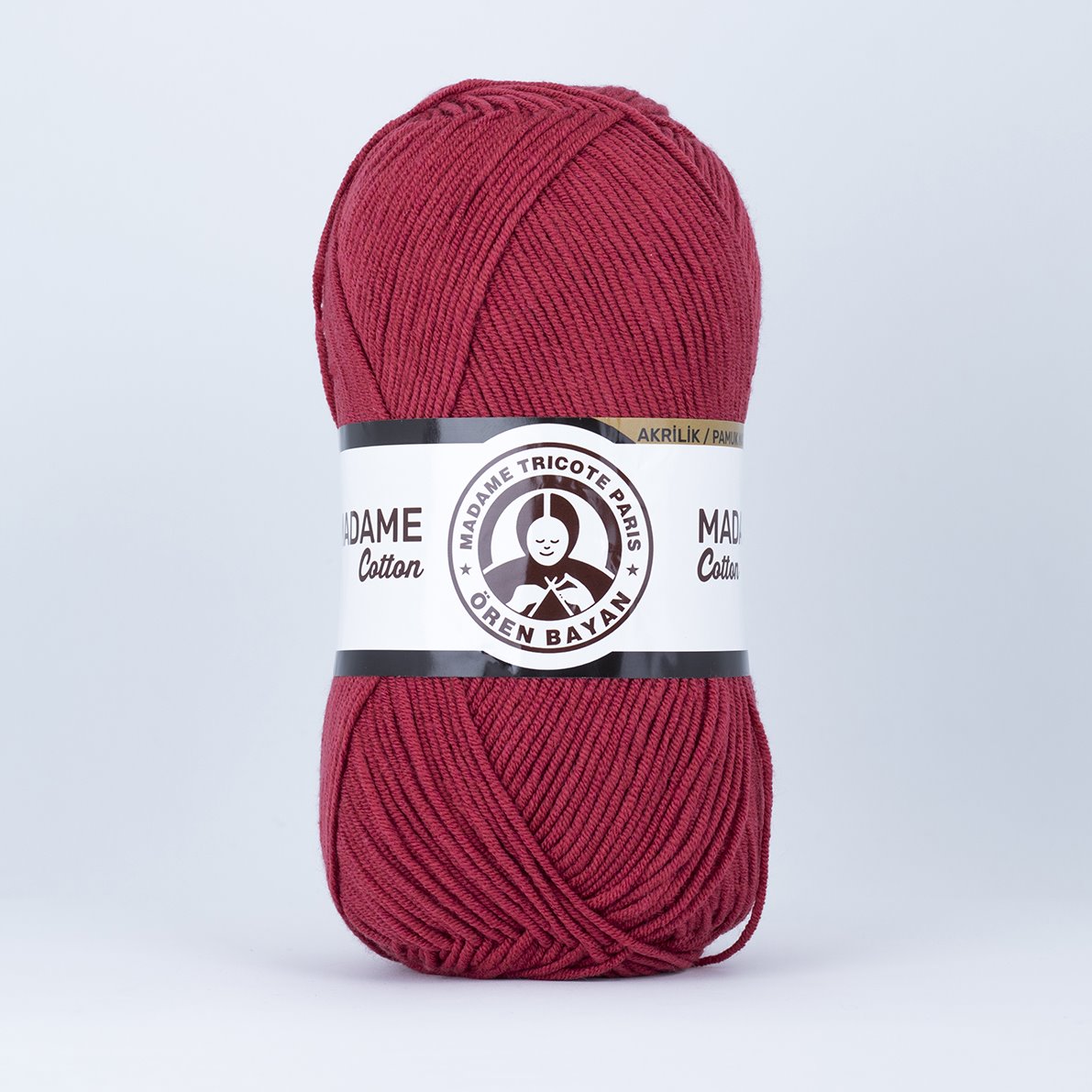 Yumuşak Pamuk Karışımı Örgü İpliği 3x100g – Dört Mevsim Kullanım – Madame Cotton #009
