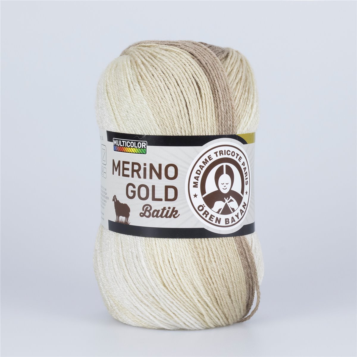 Renk Geçişli Merino Karışımı İplik 5x100g – Yumuşak ve Sıcak – Merino Gold Batik #832