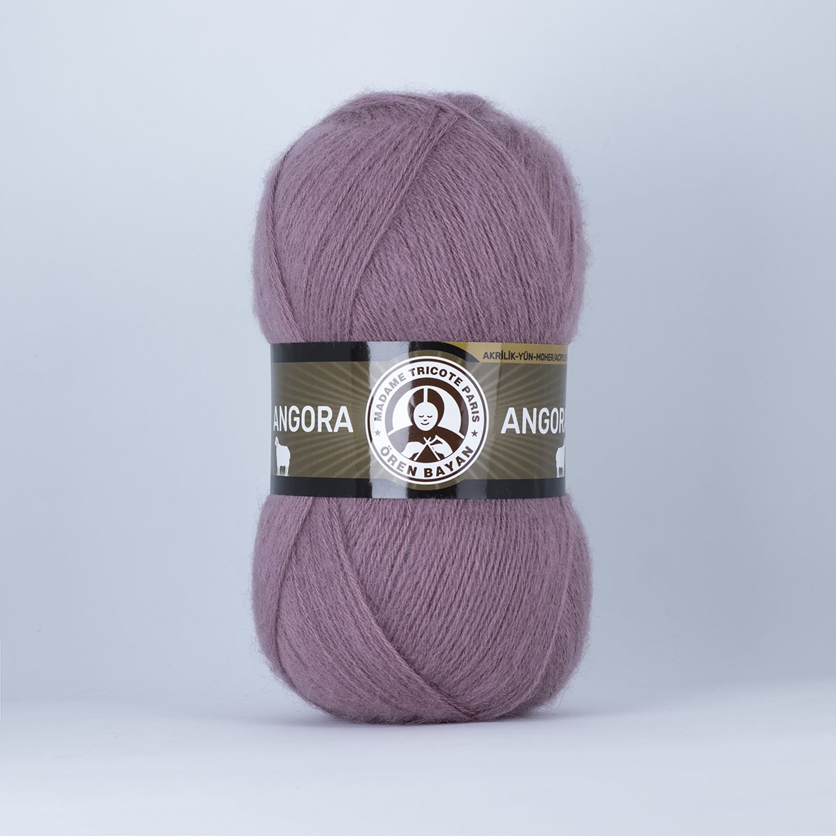 Yün Karışımlı Örgü İpliği – 5x100g – Giysi ve Aksesuar İçin ANGORA #127