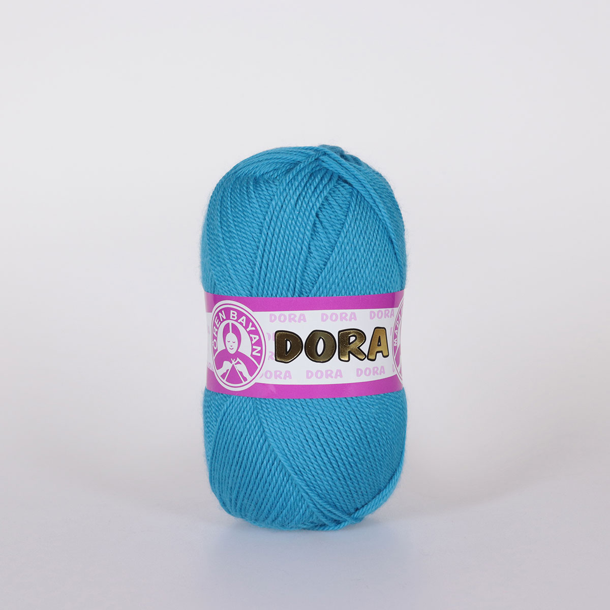 Canlı Renkli Örgü İpliği 3x100g – Kolay Kullanım – Dora #025