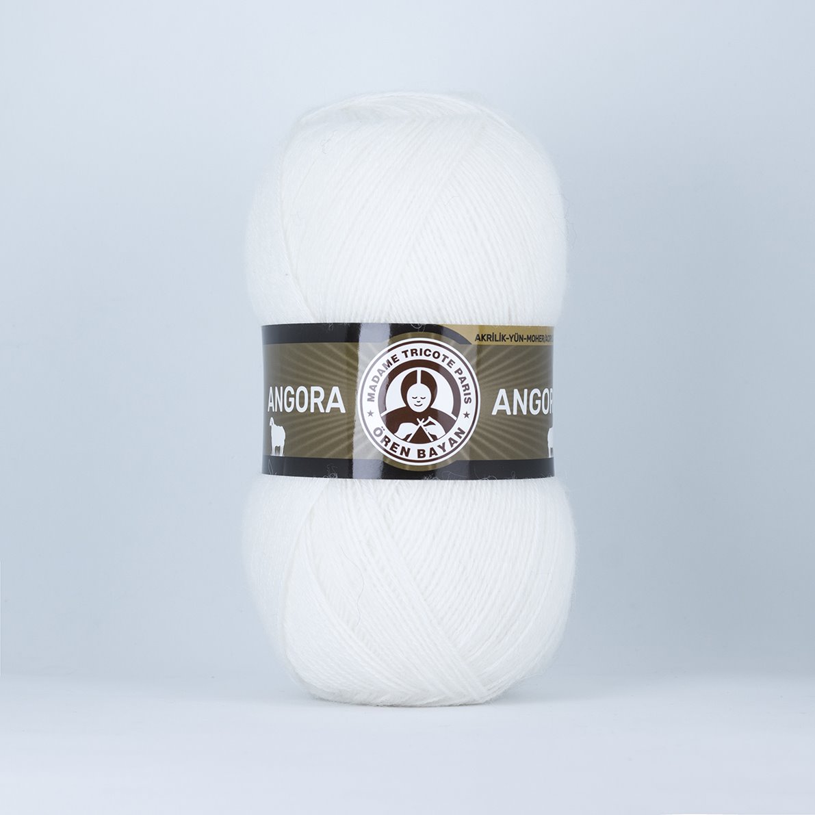 Yün Karışımlı Örgü İpliği – 5x100g – Giysi ve Aksesuar İçin ANGORA #100