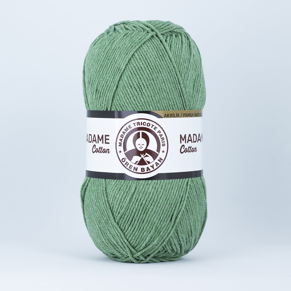 Yumuşak Pamuk Karışımı Örgü İpliği 3x100g – Dört Mevsim Kullanım – Madame Cotton #018