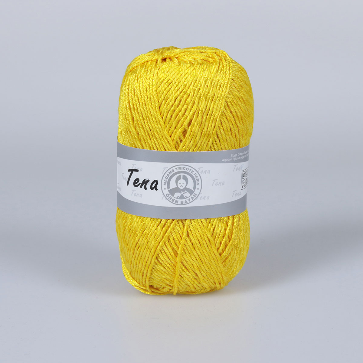 Doğal Dokulu Örgü İpliği 3x100g – Hafif ve Dayanıklı – Tena #0000