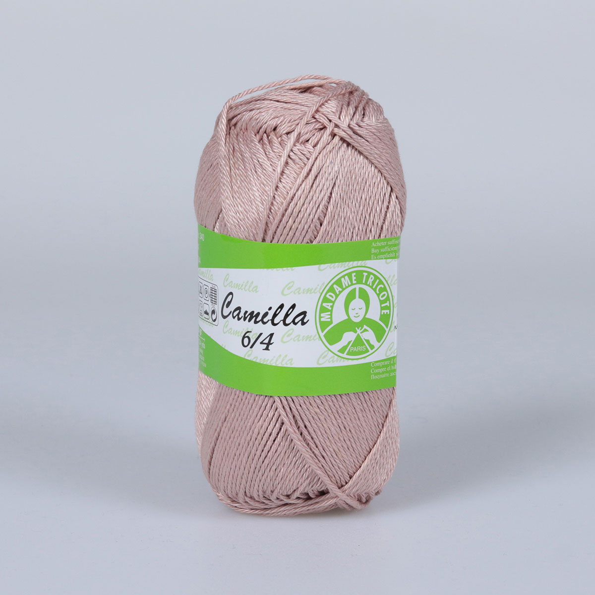 İnce ve Parlak Pamuklu Örgü İpliği 5x50g – Merserize – Camilla #4949