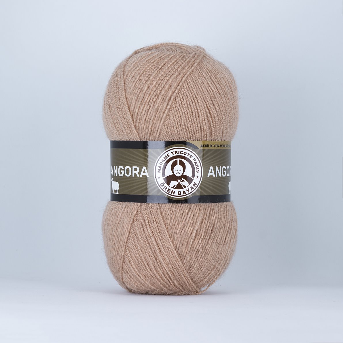 Yün Karışımlı Örgü İpliği – 5x100g – Giysi ve Aksesuar İçin ANGORA #079