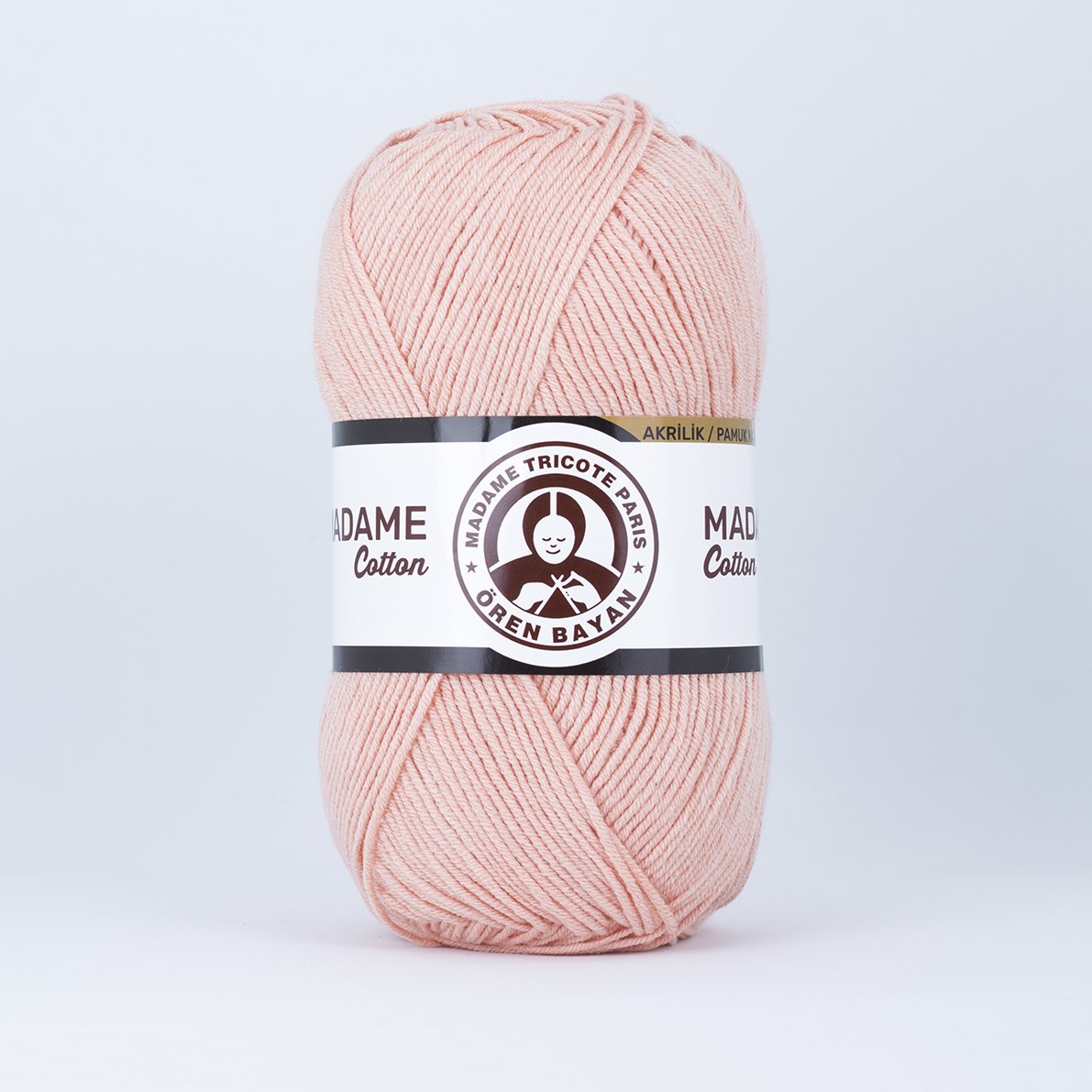 Yumuşak Pamuk Karışımı Örgü İpliği 3x100g – Dört Mevsim Kullanım – Madame Cotton #035
