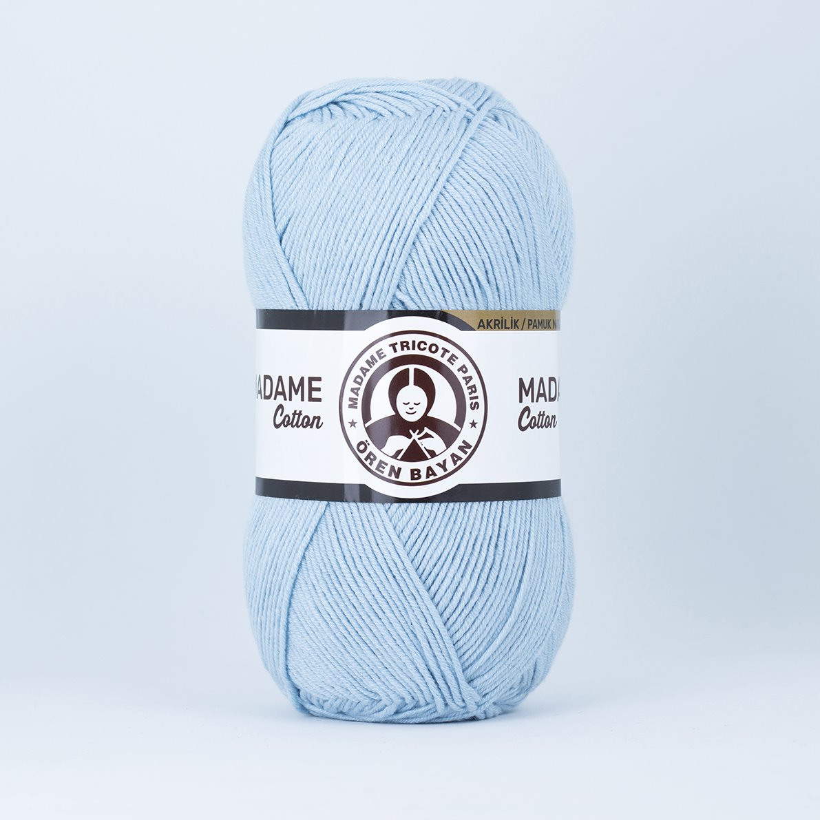 Yumuşak Pamuk Karışımı Örgü İpliği 3x100g – Dört Mevsim Kullanım – Madame Cotton #014
