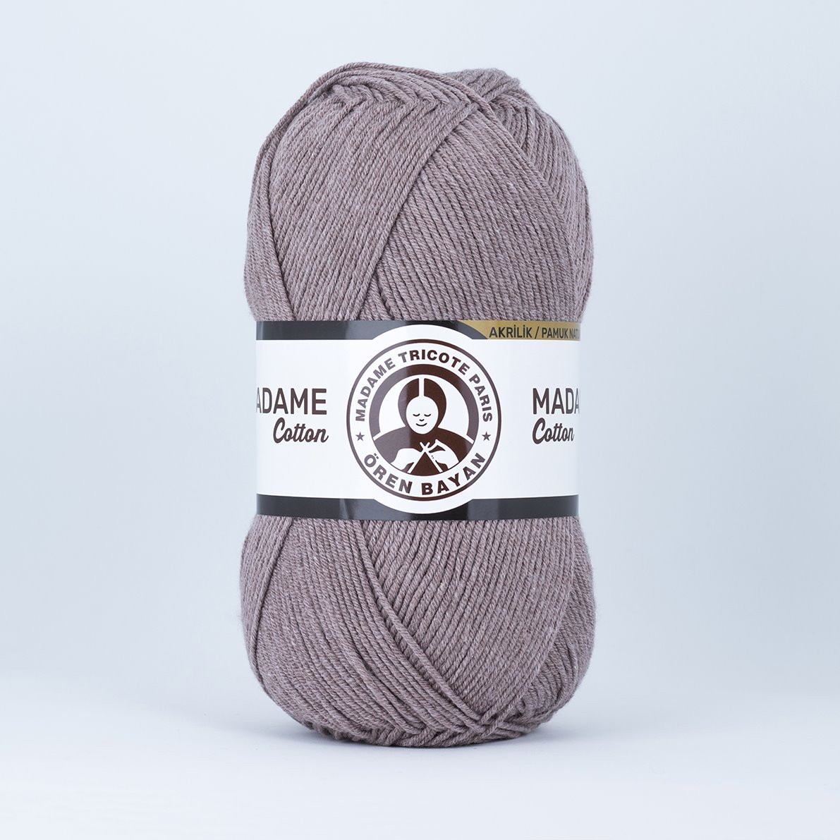 Yumuşak Pamuk Karışımı Örgü İpliği 3x100g – Dört Mevsim Kullanım – Madame Cotton #057
