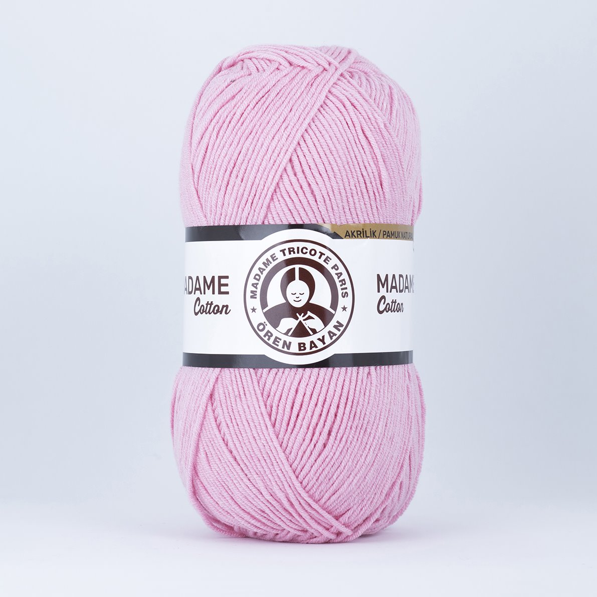 Yumuşak Pamuk Karışımı Örgü İpliği 3x100g – Dört Mevsim Kullanım – Madame Cotton #026