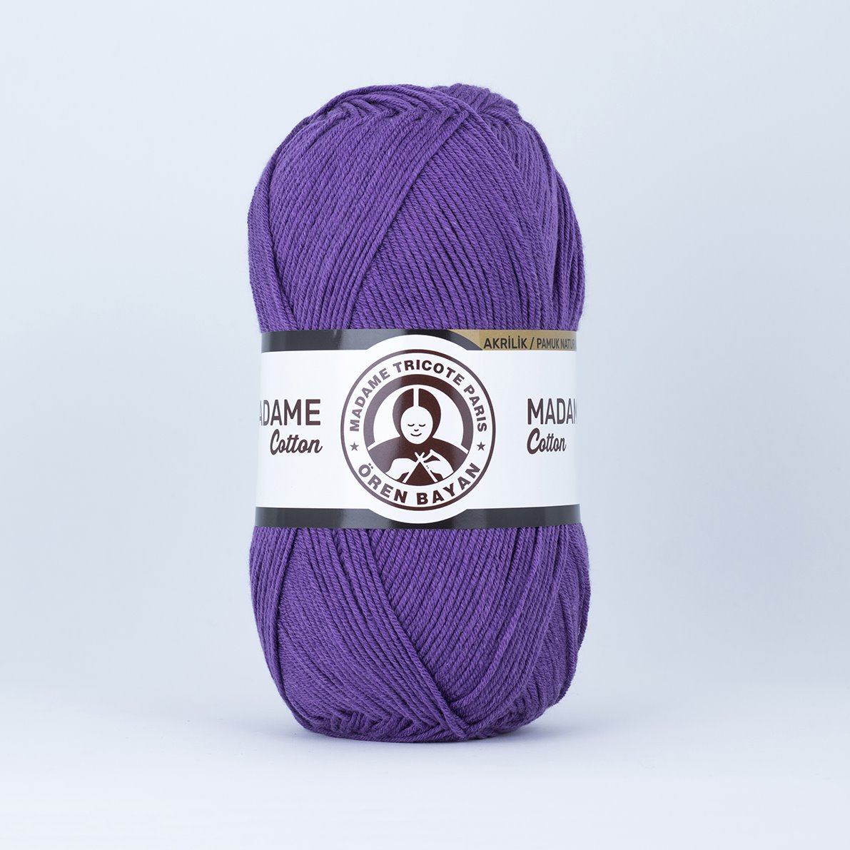 Yumuşak Pamuk Karışımı Örgü İpliği 3x100g – Dört Mevsim Kullanım – Madame Cotton #021