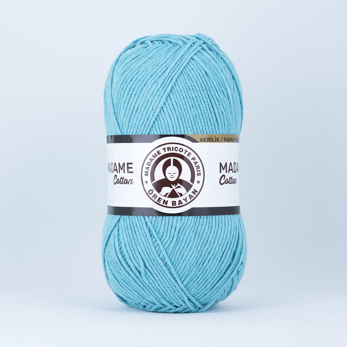 Yumuşak Pamuk Karışımı Örgü İpliği 3x100g – Dört Mevsim Kullanım – Madame Cotton #016