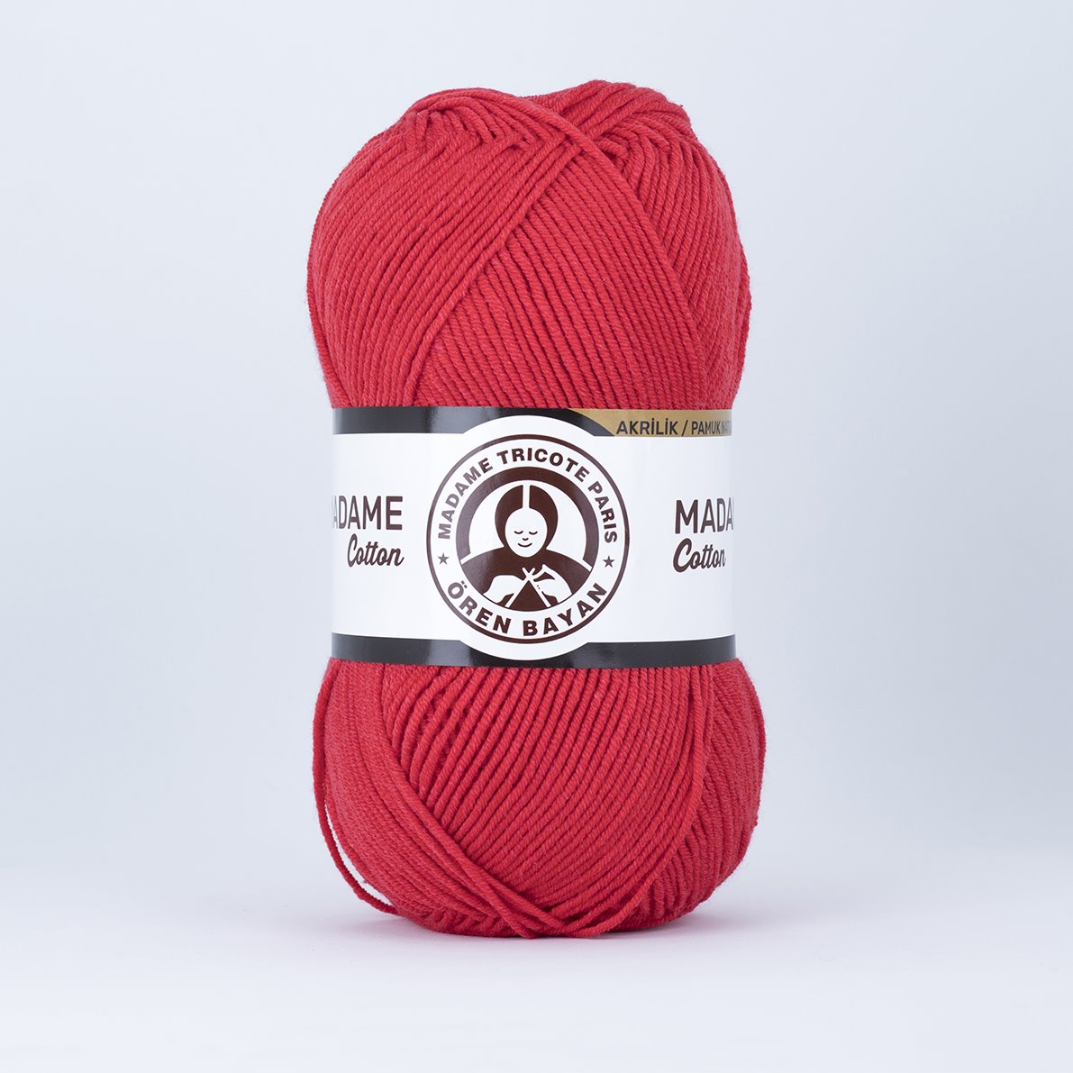 Yumuşak Pamuk Karışımı Örgü İpliği 3x100g – Dört Mevsim Kullanım – Madame Cotton #058
